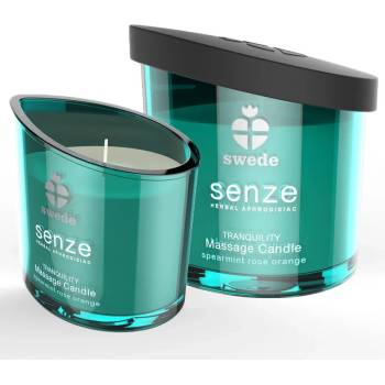 Image 1 of Масажна свещ, мента, роза и портокал - Senze Tranquility Candle 50ml (D-231800)
