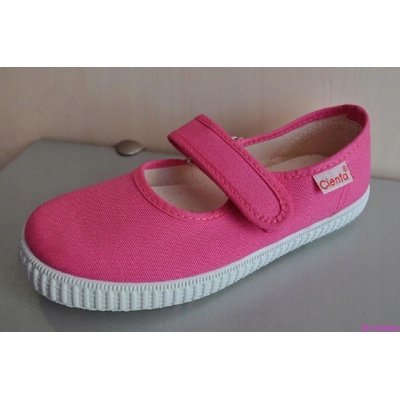 Cienta detské balerínkové papučky 56-000-12 fuchsia