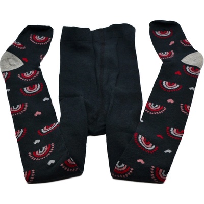 Socks 4 fun dívčí punčocháče tm. šedá