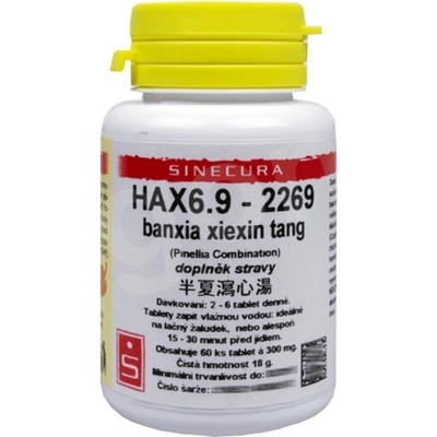 Sinecura HAX6.9-2269 banxia xiexin tang 60 tablet