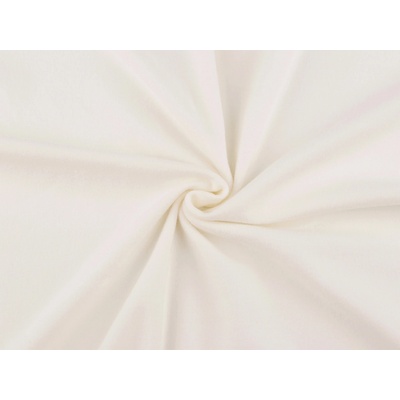 Oděvní soft fleece, střední, 1(02) (305 g/m²) Off White
