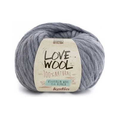 LOVE WOOL Katia Farby LOVE WOOL: 106 šedá