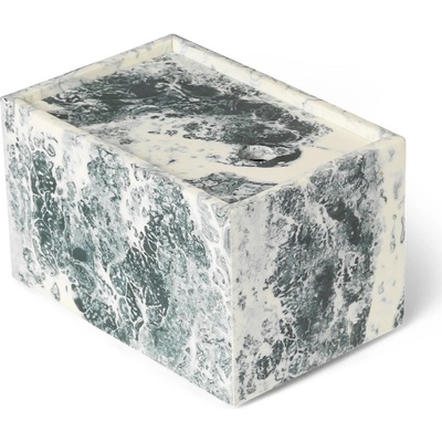 Ferm Living Úložný box Mist 15 x 10 cm biela zelená živica
