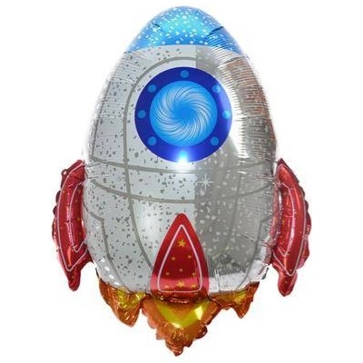 Arpex Fóliový Balón raketa 73 cm viacfarebný