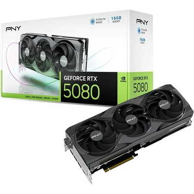 PNY GeForce RTX 5080 Triple Fan 16GB GDDR7 256bit (VCG508016TFXPB1)