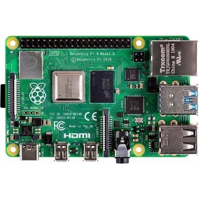 Mini počítač Raspberry Pi 4 Model B - 4GB RAM (RASPBERRY-PI-4-4GB)