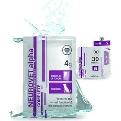 VetaPro Neurovet Alpha Complete pre psov s neurodegeneratívnymi chorobami 4 g x 30 sáčkov