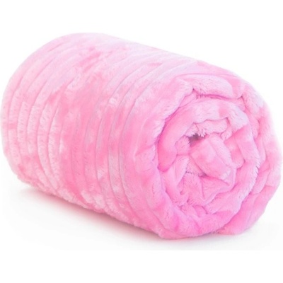 GADEO Deka MINKY STRIPES růžová
