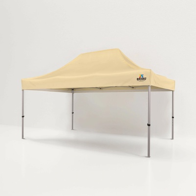 Brimo Promo stánok Exclusive Alu 3 x 4,5 m béžový