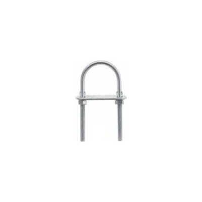 AQUINOX Nerezový U strmeň s jednou upínacou doskou a podložkami 559036 M6 x 80 mm 559037-02