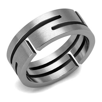 Šperky4U Pánský ocelový prsten OPR1642