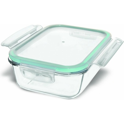 Orion Skleněná dóza s plastovým víčkem 1,5 l 22 x 16,5 x v. 7,5