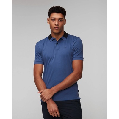 Hugo Boss pánská polokošile Phillipson modrá