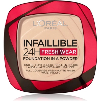 L'Oréal Infaillible Fresh Wear 24h Грим на прах цвят 20 Cool Rosé 9 гр