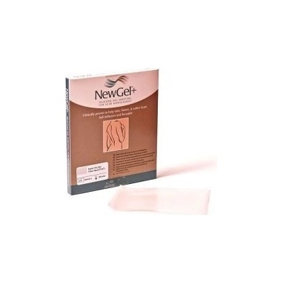 Průhledná silikonová náplast 12,7 x 15,2 cm 1 ks NewGel+ Průhledná silikonová náplast 12,7 x 15,2 cm 1 ks NG-301 NewGel+