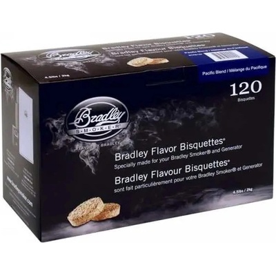 Bradley Smoker brikety na údenie Pacific blend 120 ks