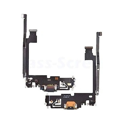 Flex iPhone 12 Pro Max nabíjecí konektor black