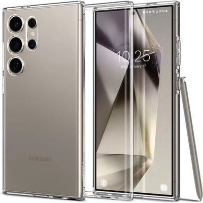Samsung Силиконов калъф кейс Spigen Liquid Crystal Samsung Galaxy S24 Ultra, прозрачен