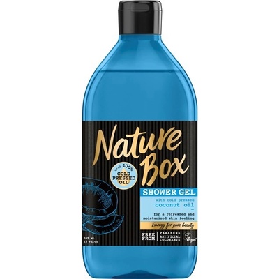 Nature Box Coconut sprchový gél s kokosovým olejom 385 ml