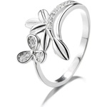 Silenti Jewelry Сребърен пръстен "Пробуждане" - 5 - 49мм (15.6мм диам. )