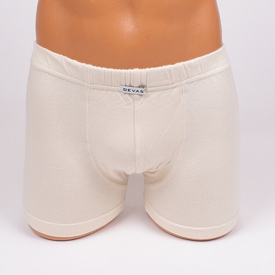 Светлобежов мъжки памучен боксер