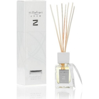 Millefiori Zona Legni & Spezie Dřevo a koření Difuzér 100 ml + 7 stébel v délce 25 cm