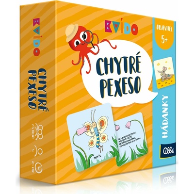 Kvído Inteligentné pexeso Hádanky