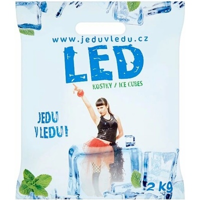 Jedu v ledu! Led kostkový 2kg 2kg