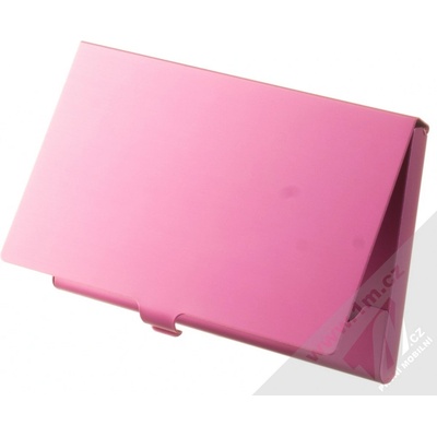 1Mcz Vizitkář Aluminium světle růžová light pink