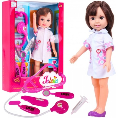 JOKO Sada Bábika Zdravotná Sestra 31cm + sada malého lekára