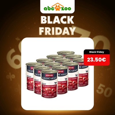 Animonda Gran Carno Original Adult multi mäsový koktejl 12 x 400 g