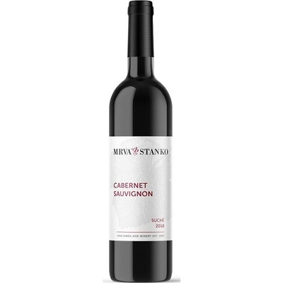 Mrva & Stanko Cabernet Sauvignon suché červené 2021 14% 0,75 l (čistá fľaša)