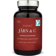 Nordbo Järn and C Železo a Vitamín C 90 kapslí