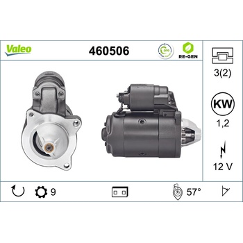Štartér VALEO 460506