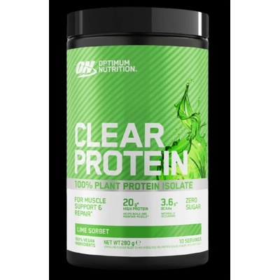 Optimum Nutrition Clear Protein | 100% Plant Isolate [280 грама] Лайм