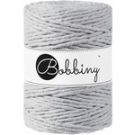 Bobbiny Macrame Cord 5 mm 100 m Light Grey юта (MX-E036)