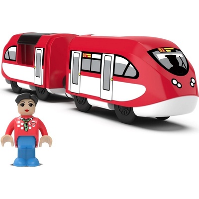 2Kids Toys Elektrický mestský vlak s rušňovodičom