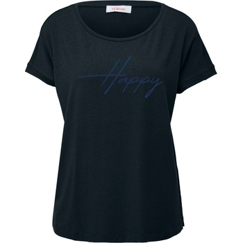 s.Oliver Dámske tričko RL T-SHIRT tmavo modrá