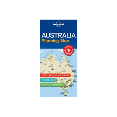 Lonely Planet Australia Planning Map Lonely Planet Sheet map