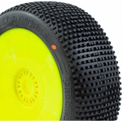 ProCircuit CLAYMORE V2 BUGGY C3 MEDIUM nalepené gumy žluté disky 2 ks