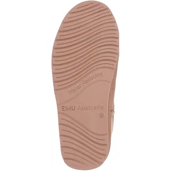 Emu Australia Велурени апрески Emu Australia Stinger Micro в кафяво с равна подметка изолация W10937 (W10937.CAME)