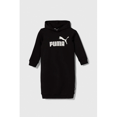 Puma dievčenské šaty čierna