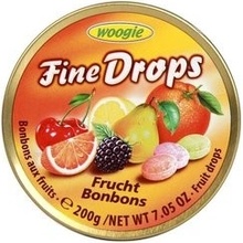 Woogie Fine drops Ovocná zmes v plechovej dóze 200 g