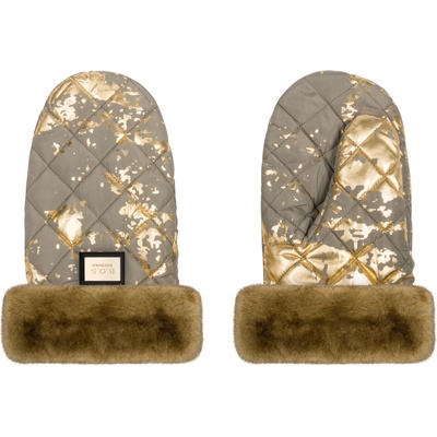 Bjällra OF Sweden Rukavice Khaki Golden – Zboží Dáma
