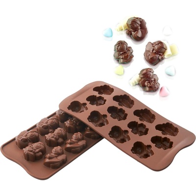 Silikomart Форма за шоколадови бонбони Scg27 Choco Angels силиконова (22.127.77.0065)