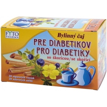 Fyto DIABETICKÝ čaj EUDIABEN 20 x 1 g