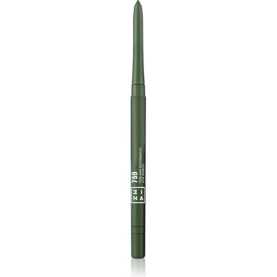 3INA The 24H Automatic Eye Pencil дълготраен молив за очи цвят 759 - Olive green 0, 28 гр