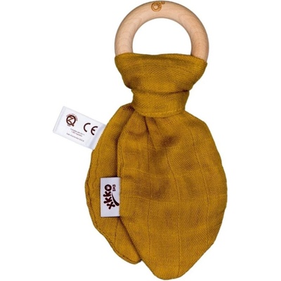 XKKO BMB Kousátko Lístky Colours Honey Mustard