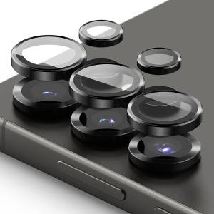 Ringke Протектор за камера за Samsung Galaxy S25 Ultra - Ringke Camera Lens Lens Frame Glass - черно