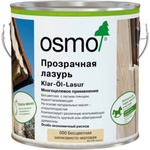 Osmo Clear Oil Wood Finish 000 - прозрачен финиш 2.5л (6460)